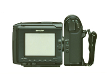 液晶モニター付ビデオカメラ