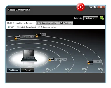 Lenovo Access Connections:ネットワーク接続を最適化 6 main