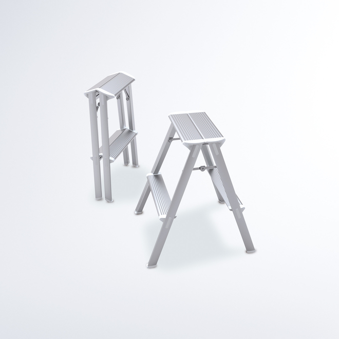 軽量　折りたたみ　脚立　グッドデザイン　大賞受賞　KIRIN STEPPY   人気商品　現品限り GOOD DESIGN AWARD