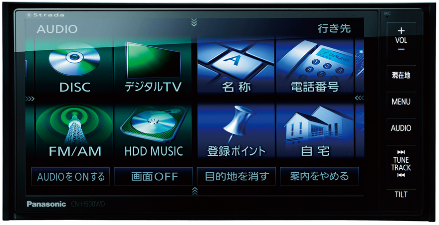 Panasonic CN-H500WD パナソニック Strada