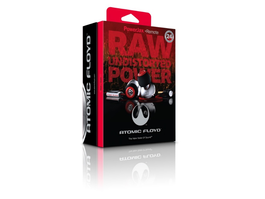 ＡtomicFloyd Power Jax+Remote SAF-EP-000014 未使用品 Atomic Floyd AirJax Stereo Headset with Remote :