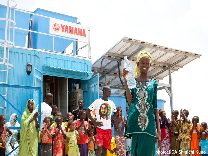 新興国向け小型浄水装置
