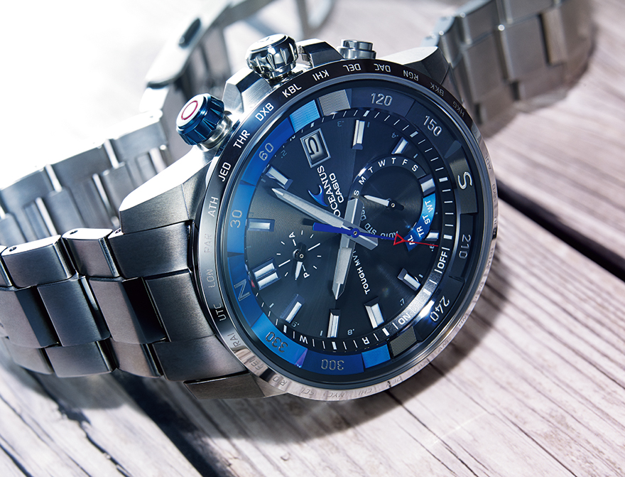 CASIO 腕時計　オシアナス　OCEANUS OCW-P100 Yahoo!オークション - CASIO カシオ OCEANUS オシアナス OCW