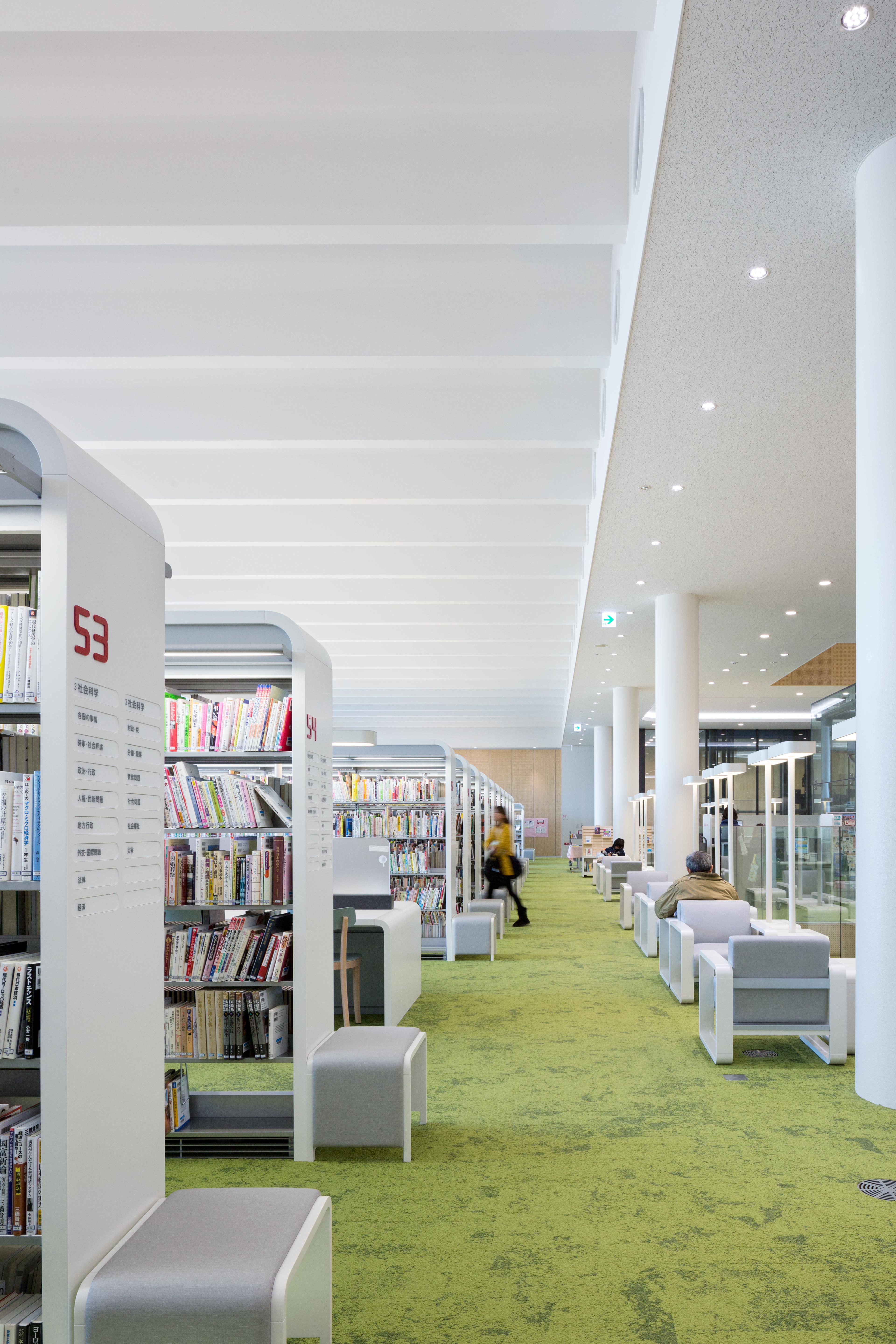 図書館と生涯学習機能の複合公共施設