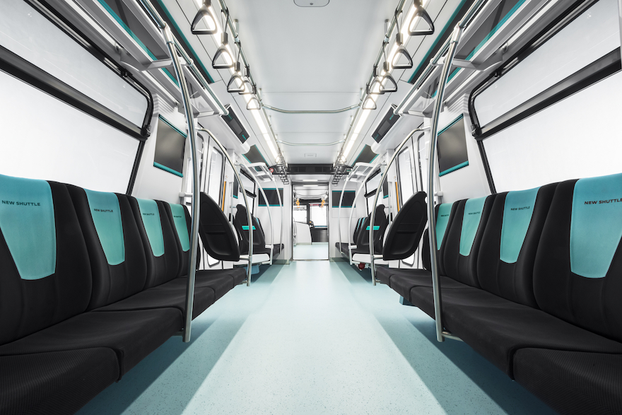 【新品未使用】三菱重工業株式会社 プラント交通システム事業センターレア鉄道グッズ これぞ“新たな鉄道!?” 「レール1本」かつ「架線レス」 三菱重工