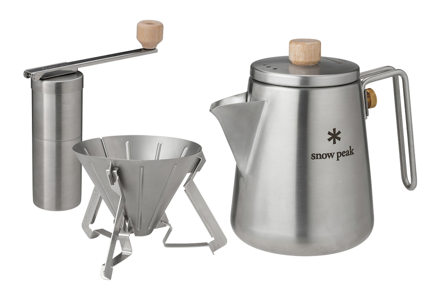 コーヒーケトル、ミル、ドリッパー