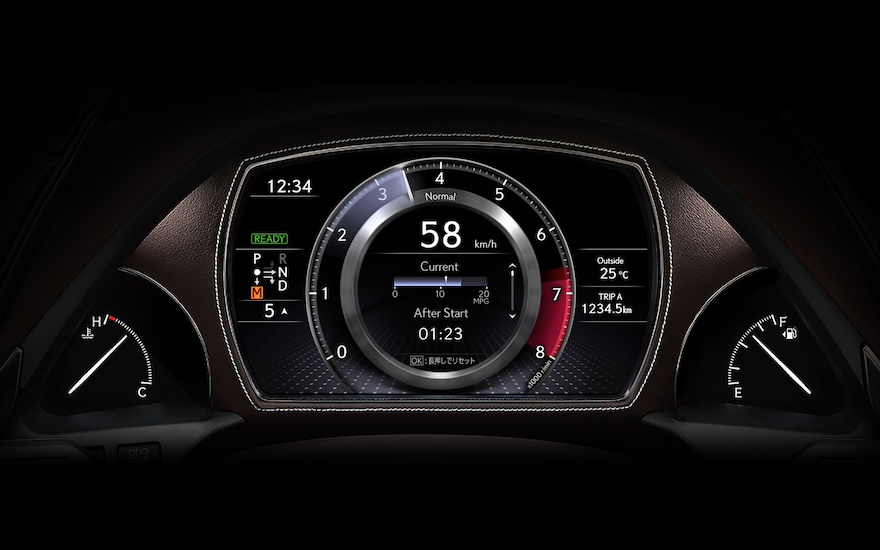 LEXUSのメーター トヨタ 純正 レクサスRX 《 GYL15W 》 スピードメーター P60200