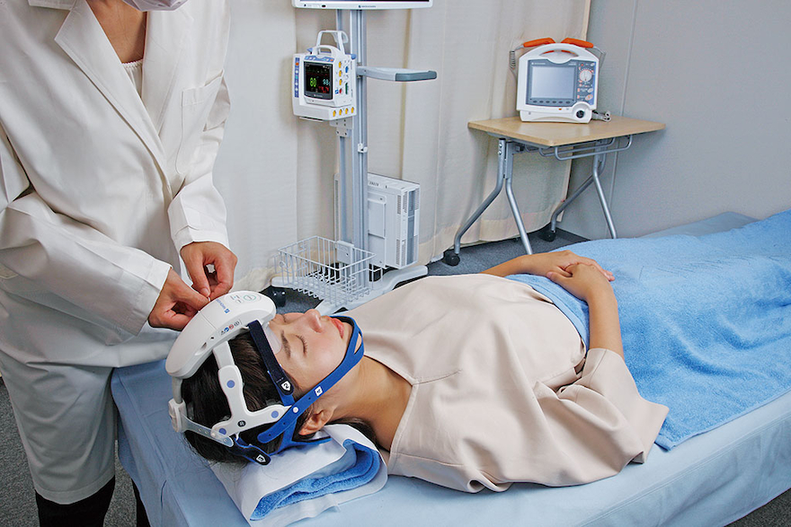 テレメトリー式脳波計