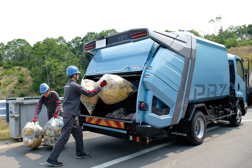 ゴミ収集車