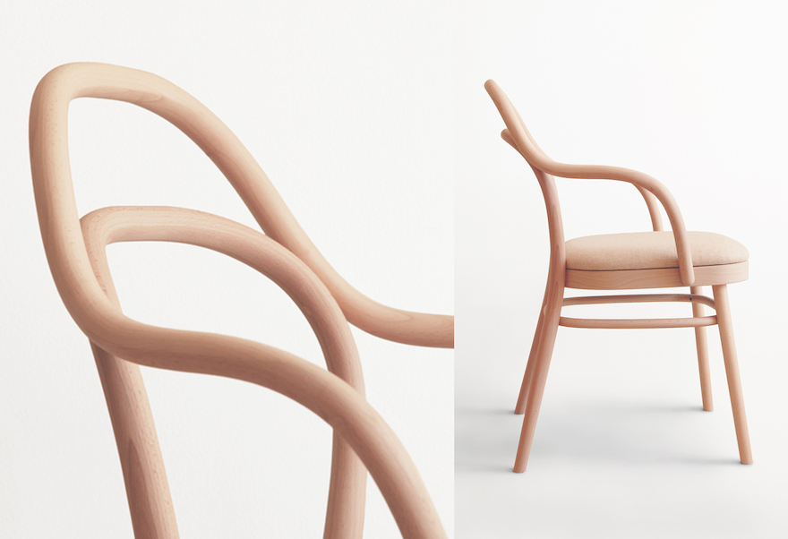 希少】北欧 ビンテージ デザイン ピーコックチェア 秋田木工