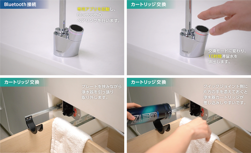 家庭用スマートビルトイン浄水器