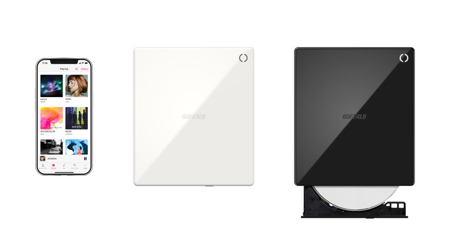 スマートフォン用CDレコーダー