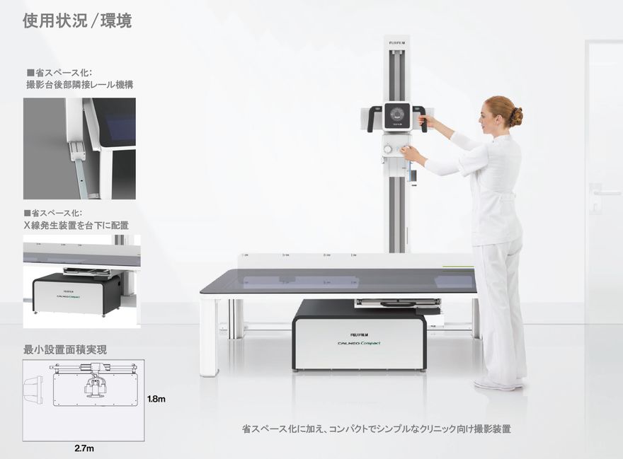 クリニック向けX線診断システム