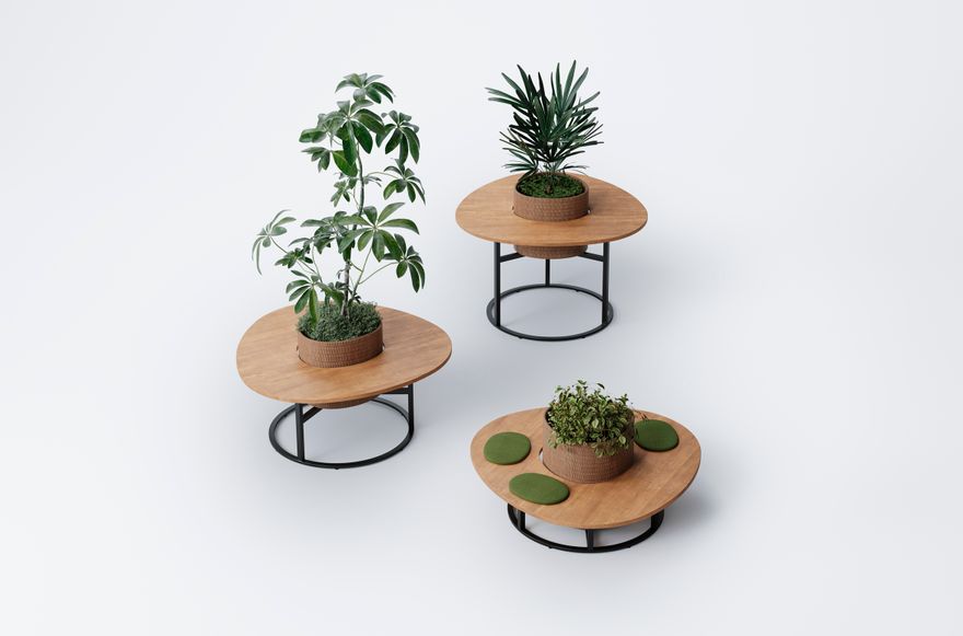 ITOKIイトーキ/FlowLounge（フロウラウンジ）チェア／リーフグリーン