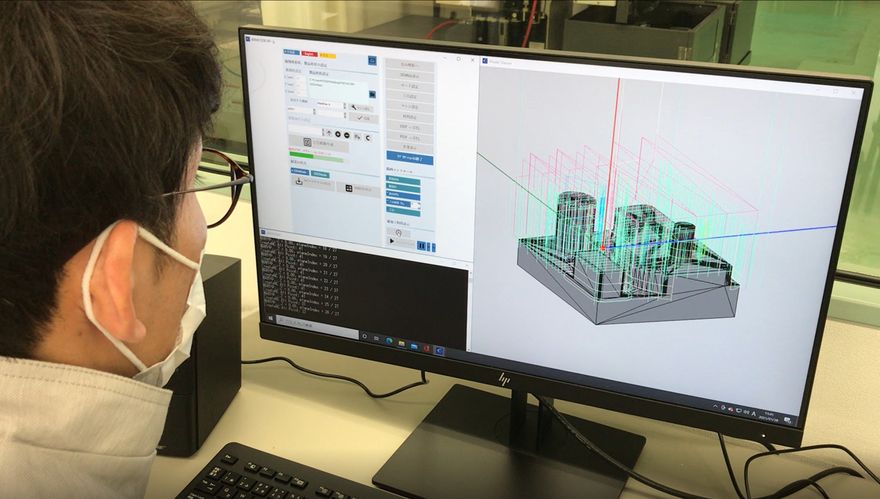 NCプログラミング完全自動化 製造AI
