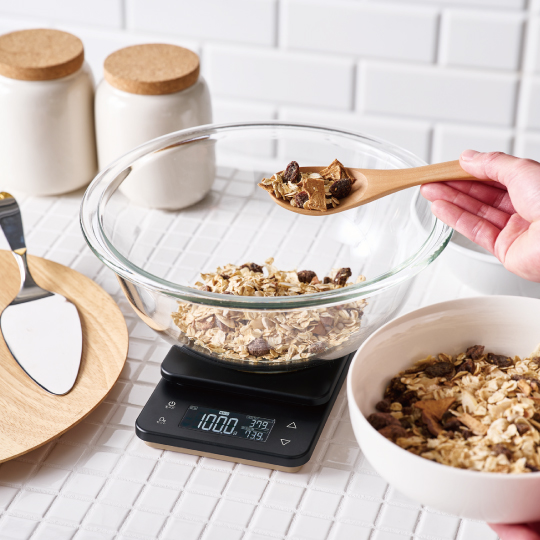 ペット用 キッチンスケール PET‐KSA02WH エレコム | イオンスタイルオンライン 衣料品・暮らしの品をネットでお買物 キッチンスケール ボウル付き食品体重計 - 超正確、シングルセンサー、上部にフィットするカスタムボウルを使用した食品準備用デジタルキ