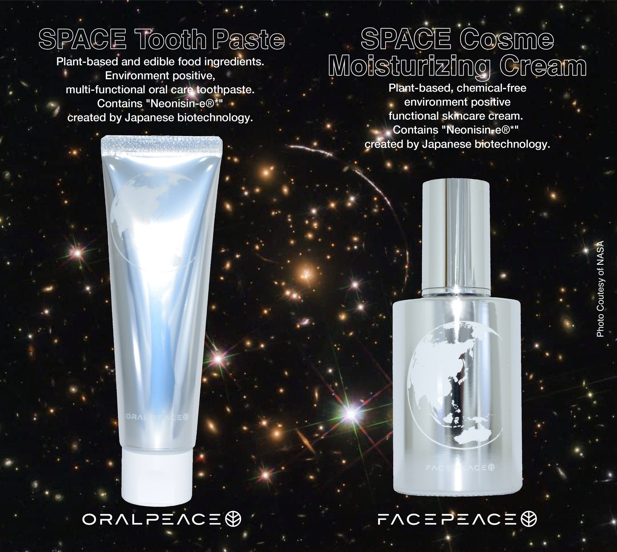 宇宙でも使える体と環境に優しいケア製品