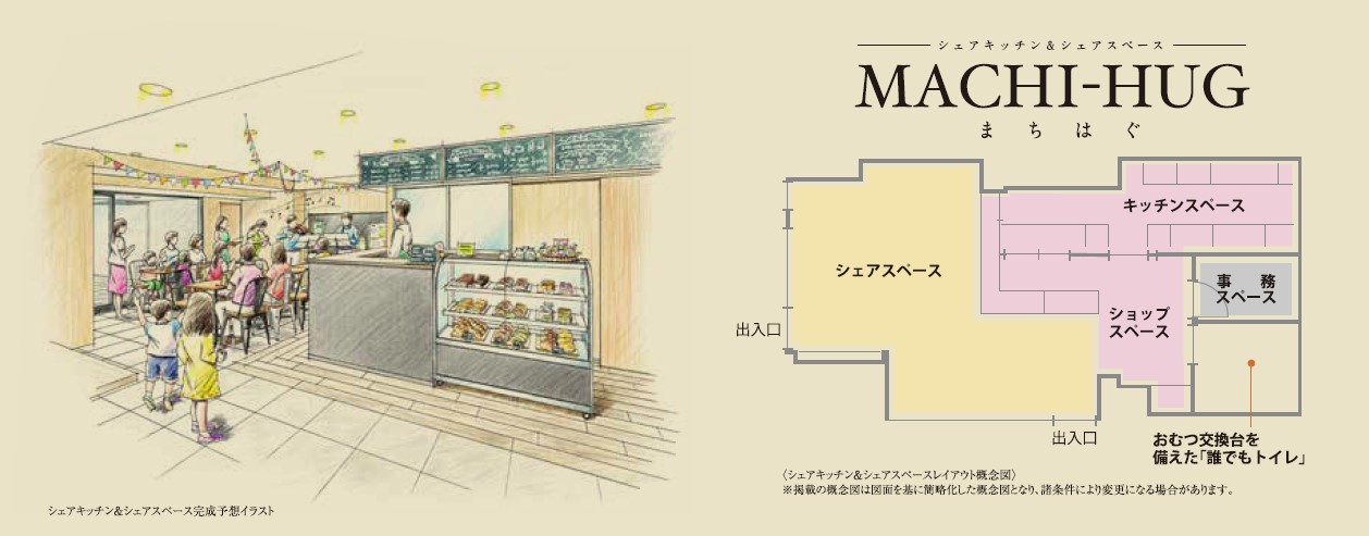 分譲マンション内設置の店舗