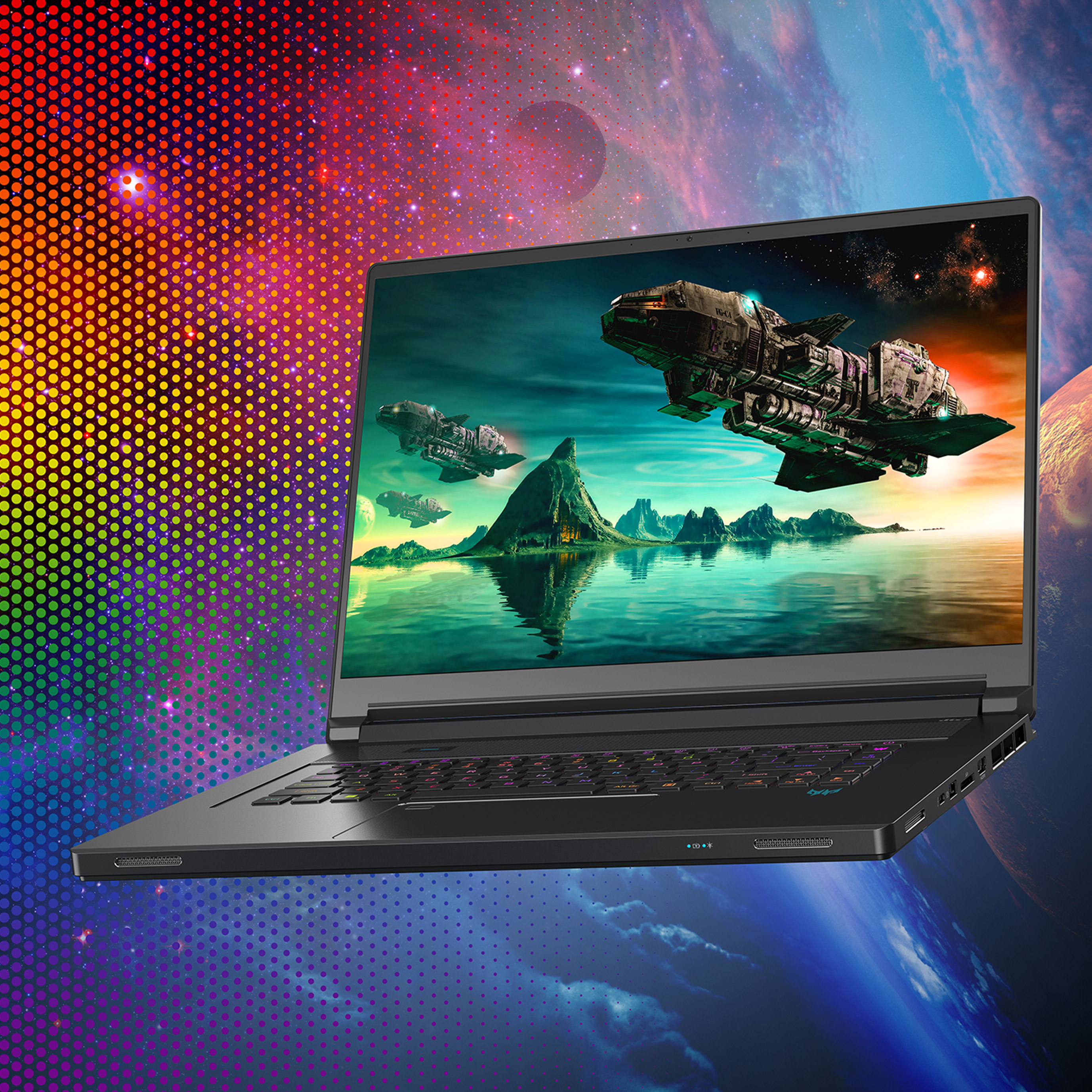 Thin and portable gaming laptop
