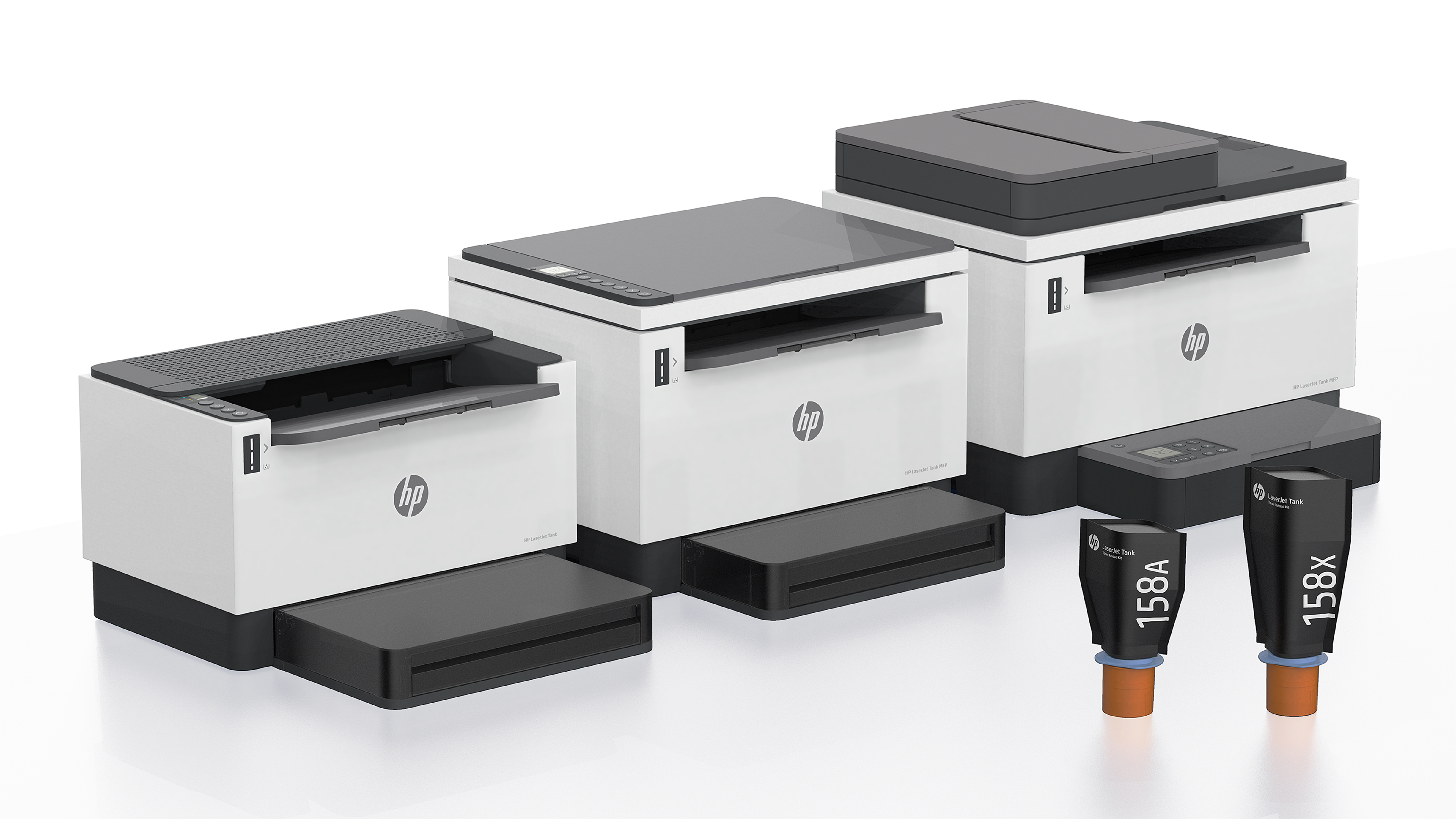 Continuous Toner Supply System Laser Printers