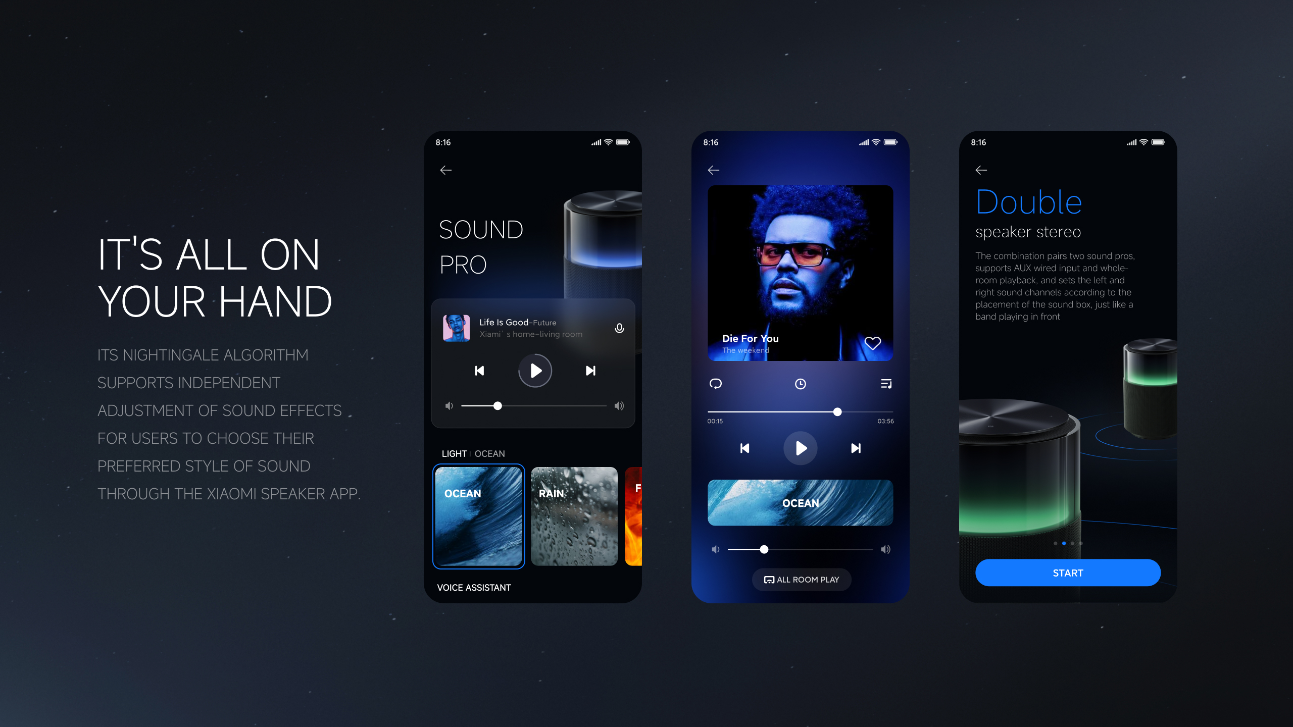 Xiaomi Sound Pro Galaxy Lighting Experience