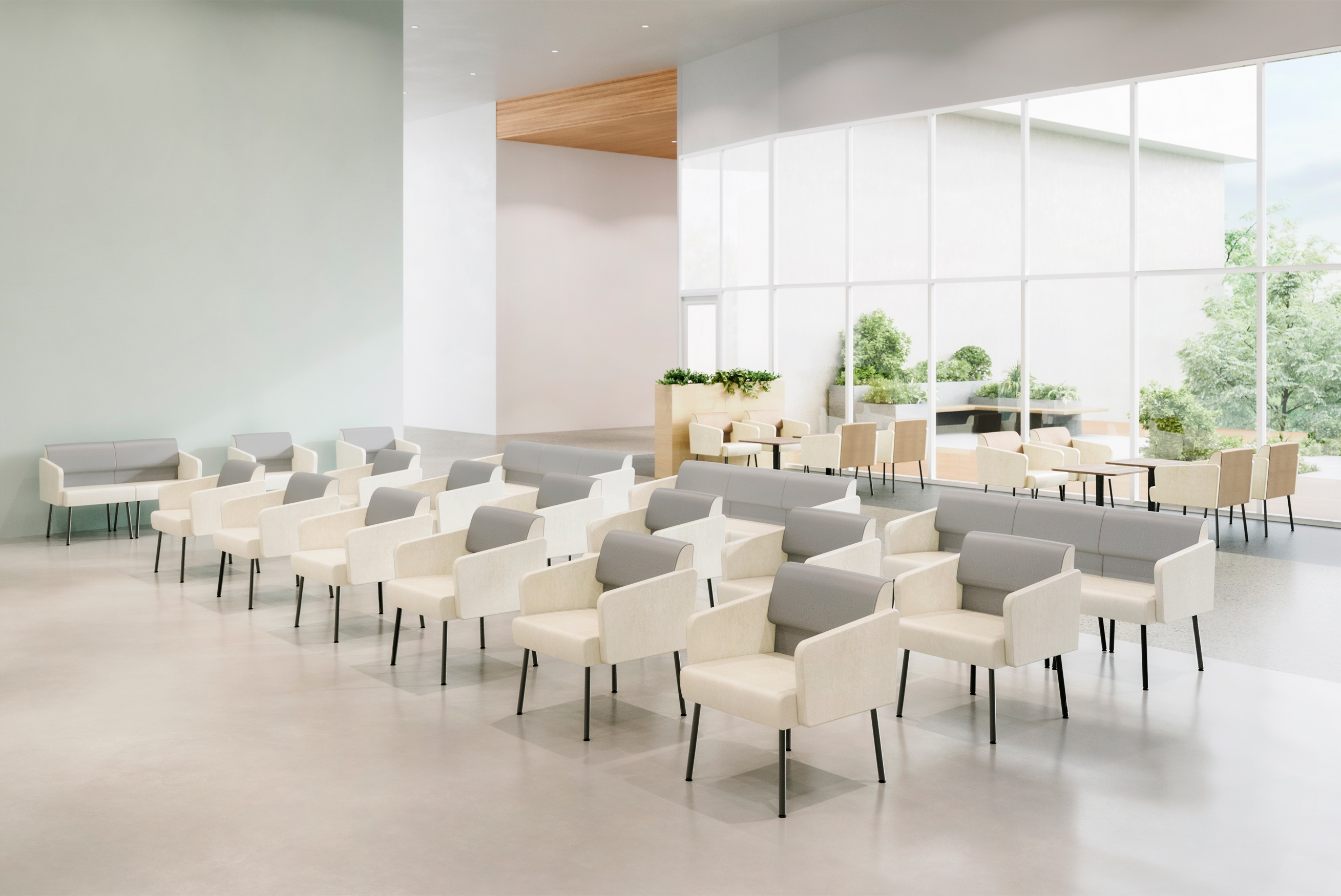 医療施設用ロビーチェア