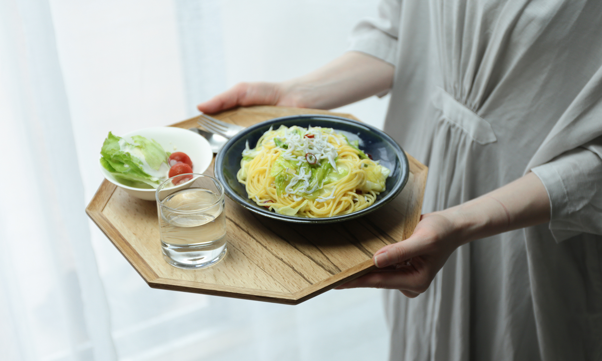 木工品 / トレー ゴミ箱 鏡