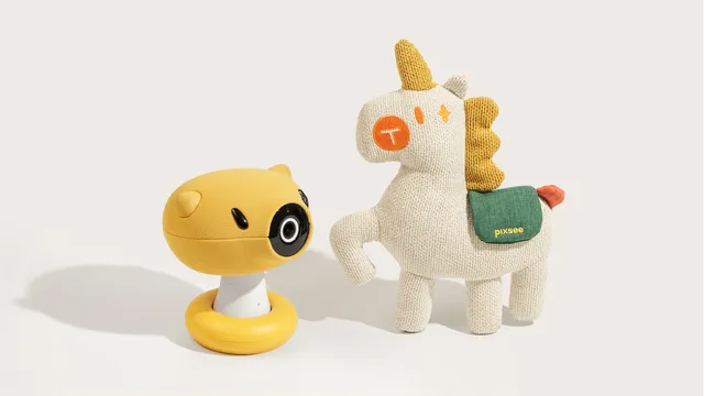 AI Smart Baby Camera and AI-linked Toy Set