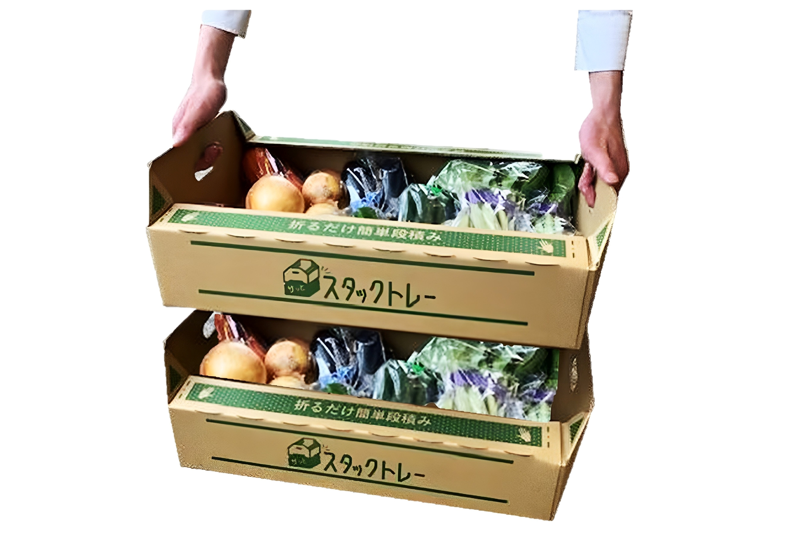 段ボール製トレイ