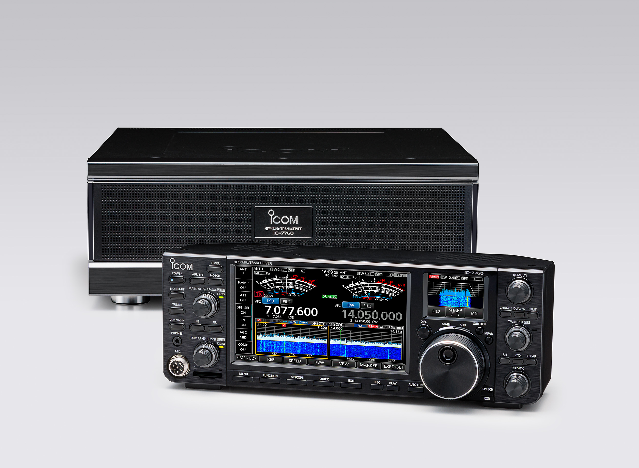 IC-750A HFトランシーバー 100W　オールモード　動作品 IC-750A HFトランシーバー 100W オールモード 動作品