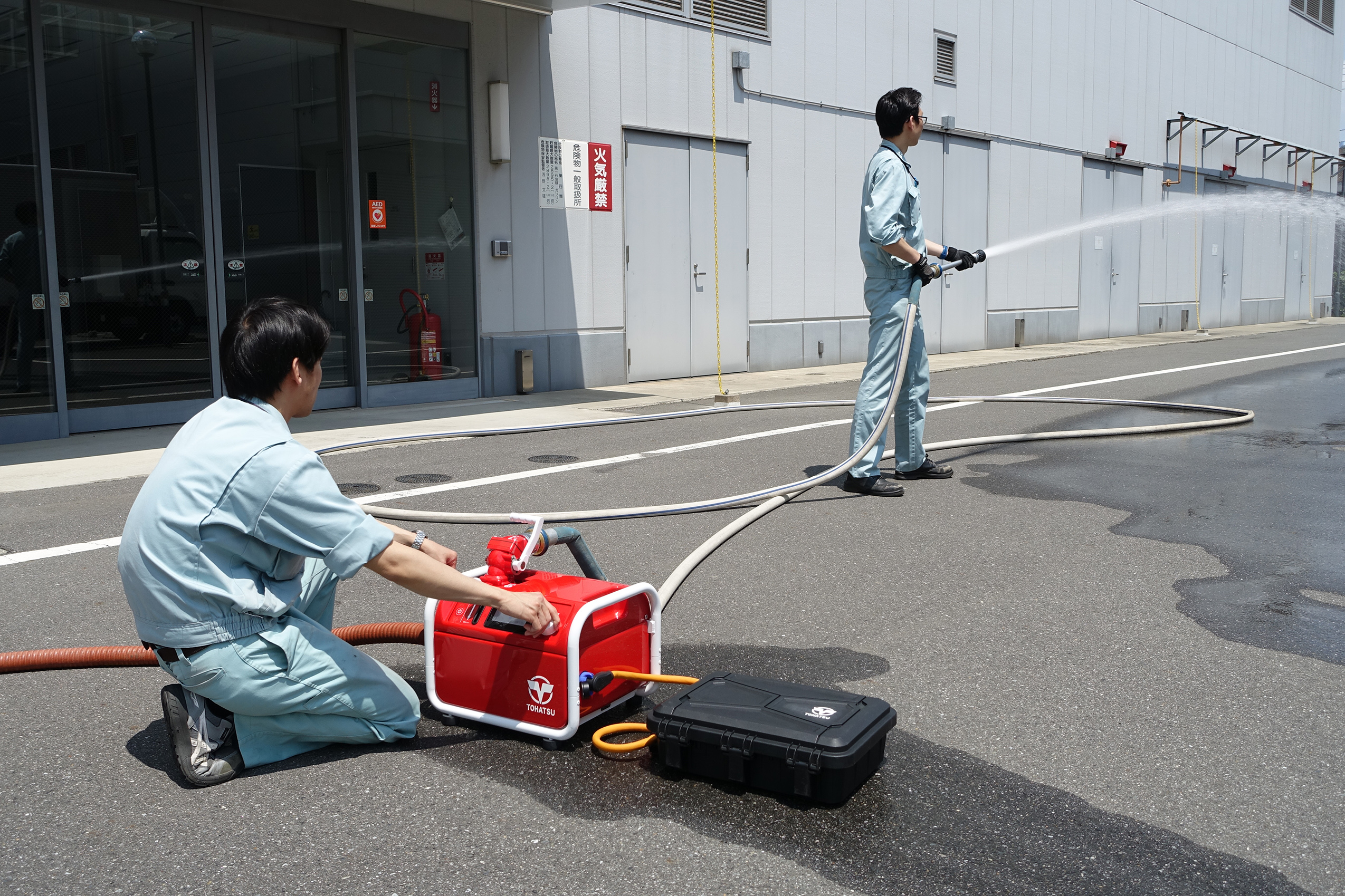可搬消防ポンプ