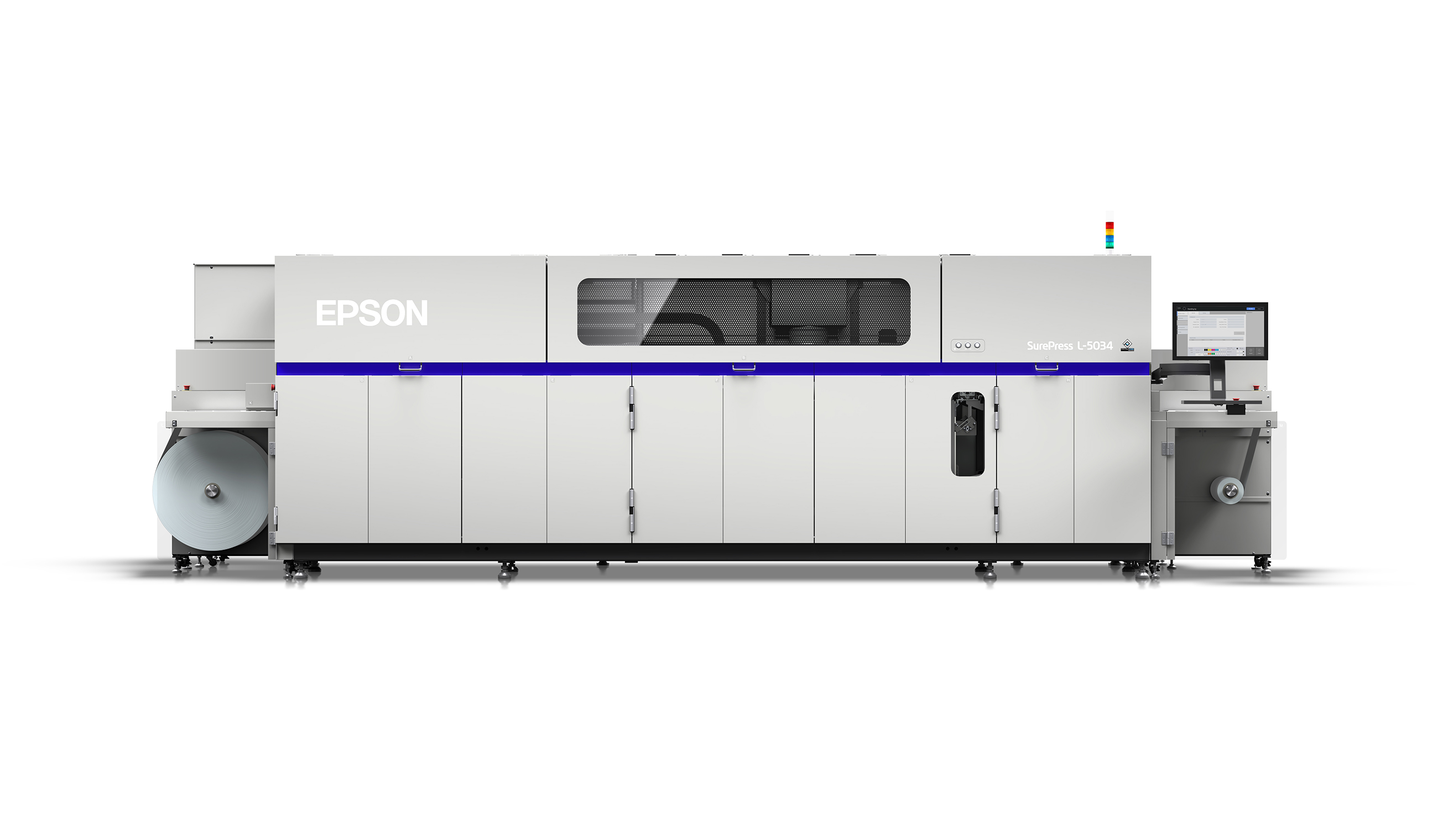 インクジェットラベルプレス機