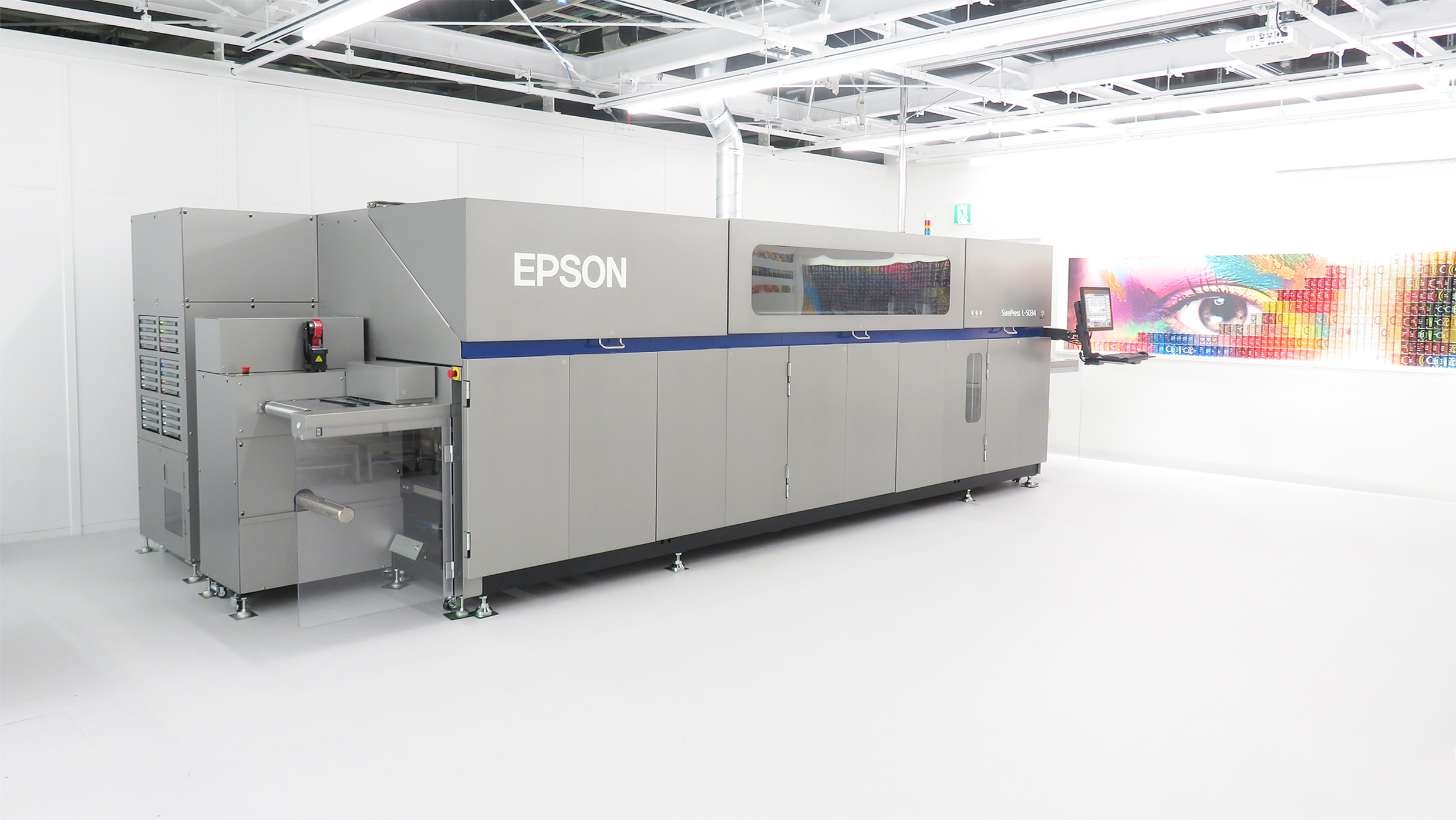 インクジェットラベルプレス機