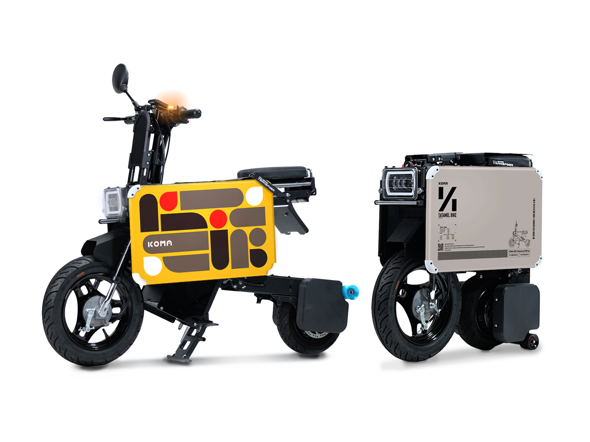 折り畳み電動バイク