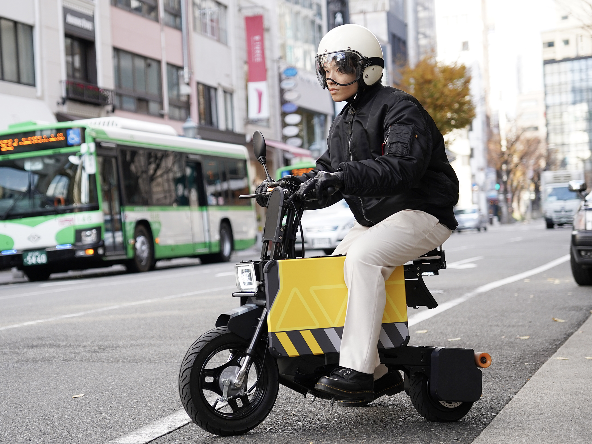 折り畳み電動バイク