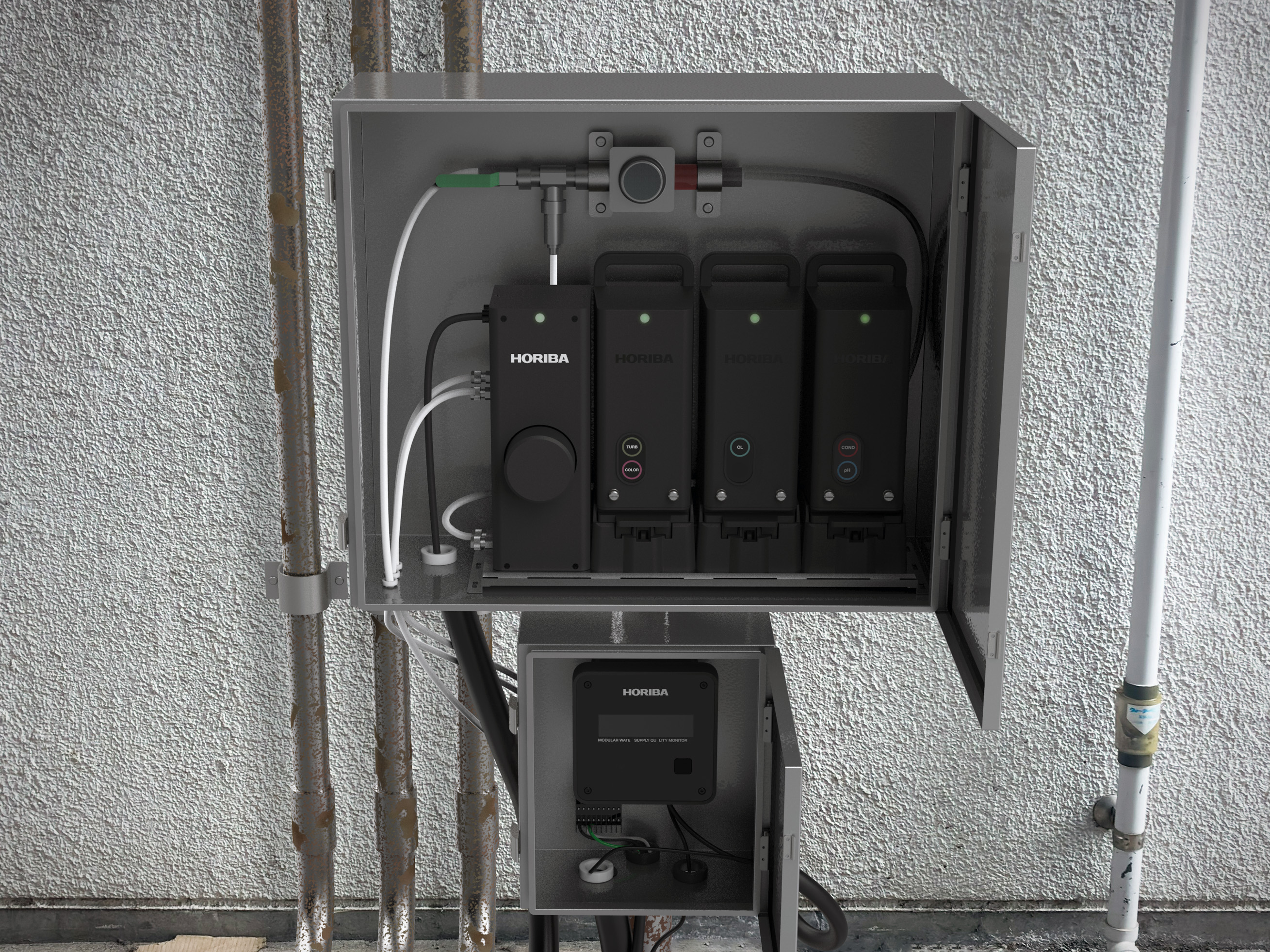 自動水道水質測定装置