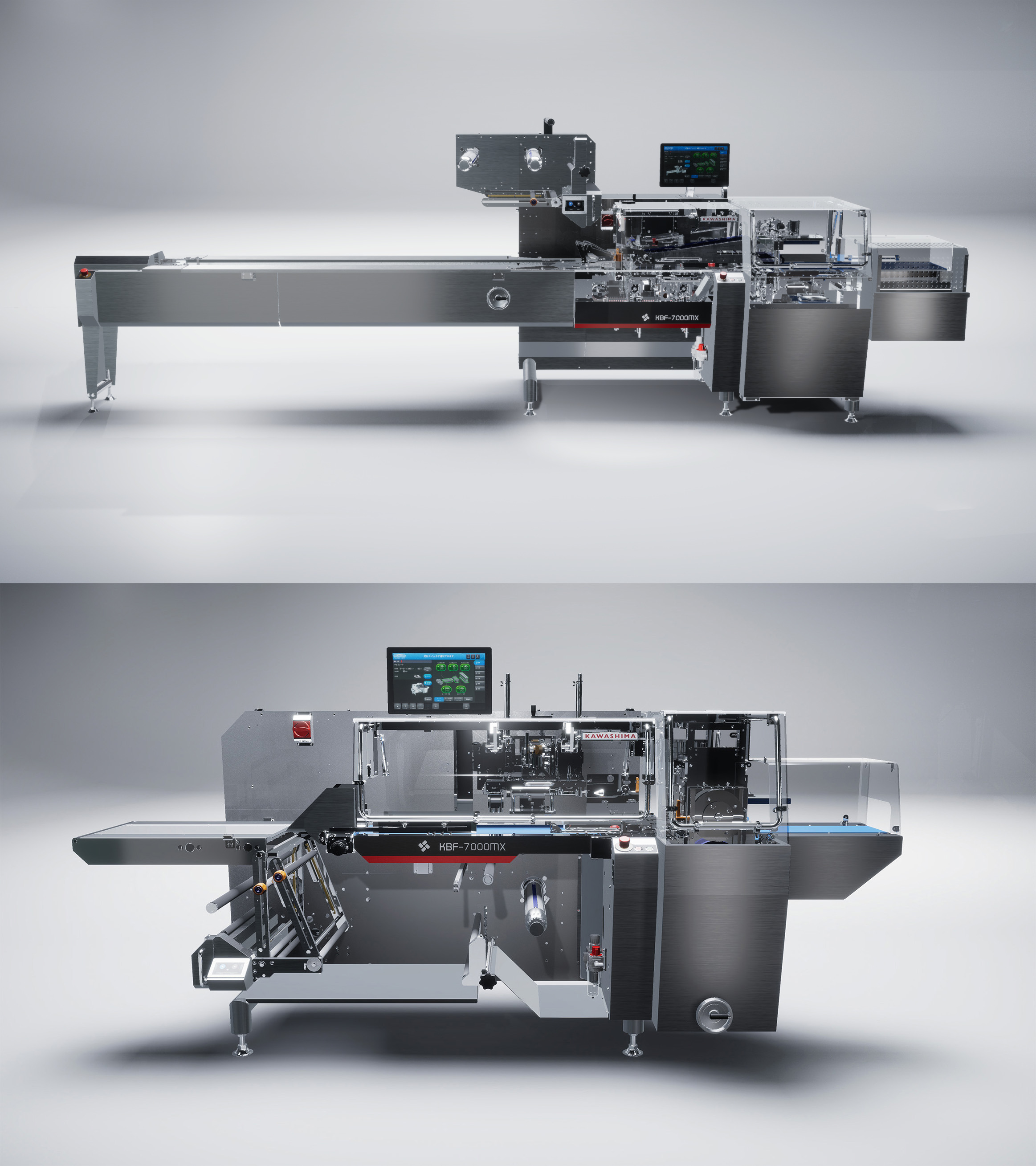横ピロー自動包装機